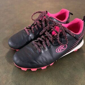 Rawlings Girls Division Low Softball Cleats - Size 2.5